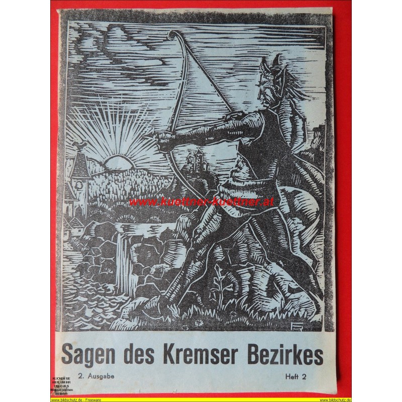 Sagen des Kremser Bezirkes 2. Ausgabe Heft 2