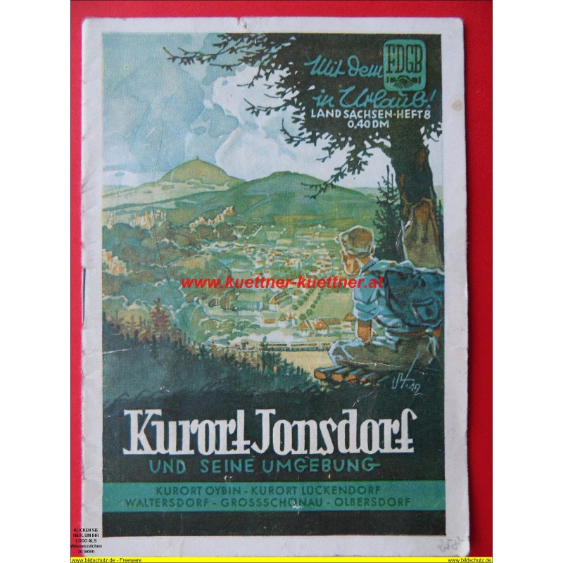 Landsachsen Heft 8 / Kurort Jonsdorf und seine Umgebung Landsachsen Heft 8 / Kurort Jonsdorf und seine Umgebung
