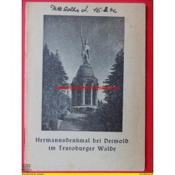 Hermannsdenkmal bei Detmold im Teutoburger Walde (1942)