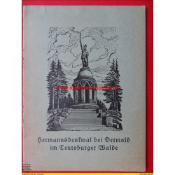 Hermannsdenkmal bei Detmold im Teutoburger Walde (1941)