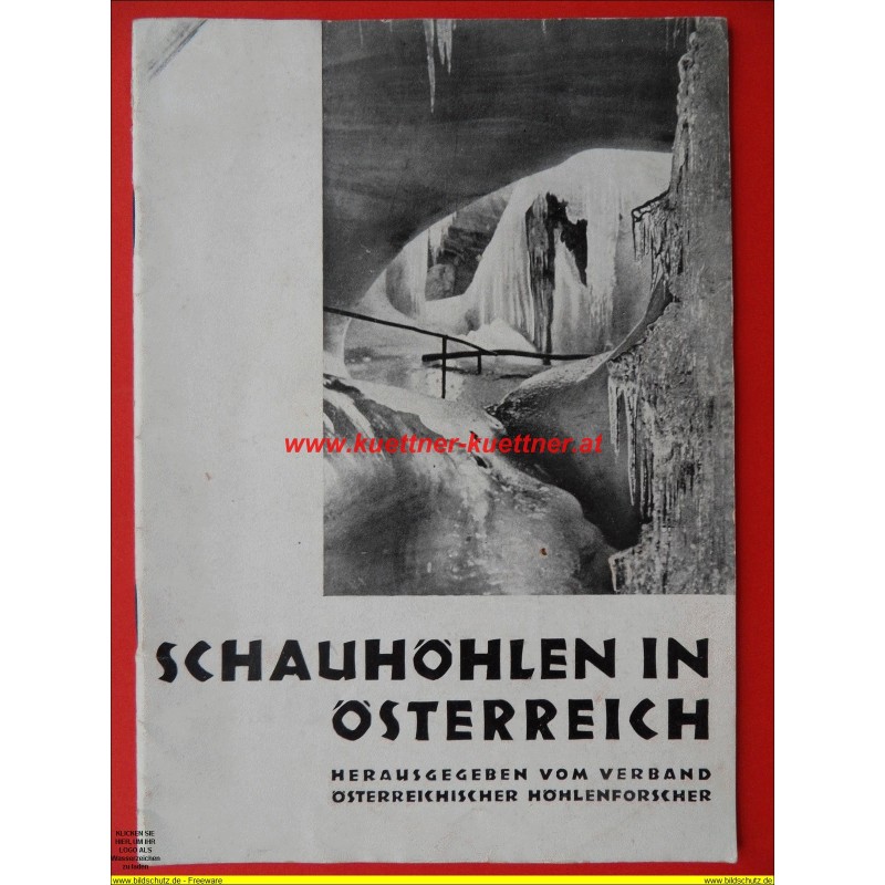 Schauhoehlen in Oesterreich - 1955 Schauhoehlen in Oesterreich - 1955
