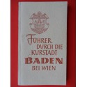 Führer durch die Kurstadt Baden bei Wien (1964)