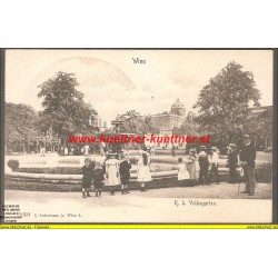 AK - Wien - K. k. Volksgarten 