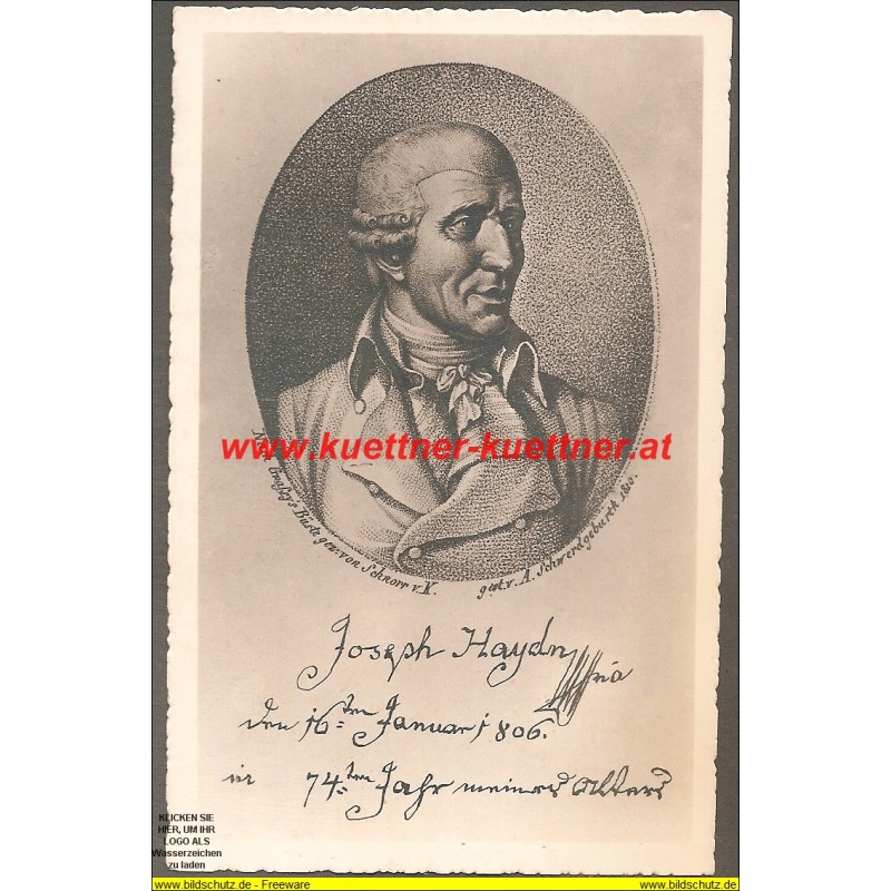 AK - Joseph Haydn (1732 - 1809) AK - Joseph Haydn (1732 - 1809)