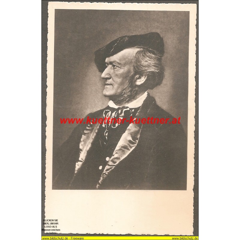 AK - Richard Wagner (1813 - 1883) AK - Richard Wagner (1813 - 1883)