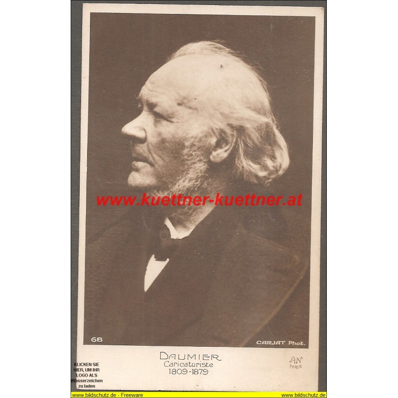 AK - Daumier - Caricaturiste (1809 - 1879)