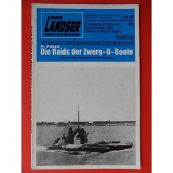 Der Landser / Grossband 695 / Die Raids der Zwerge-U-Boote