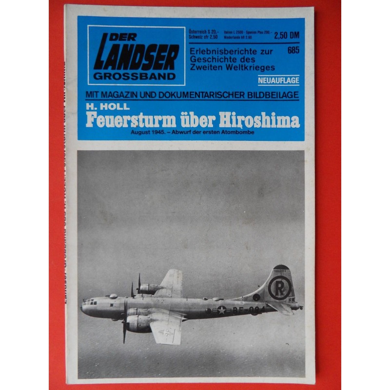 Der Landser / Grossband 685 / Feuersturm über Hiroshima