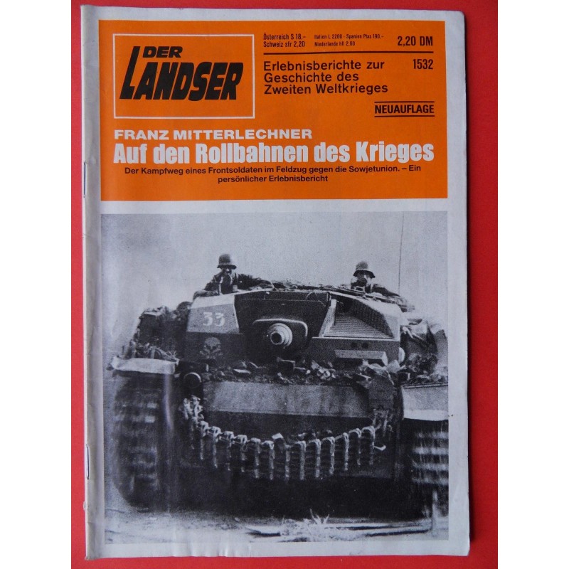 Der Landser / Nr. 1532 / Auf den Rollbahnen des Krieges