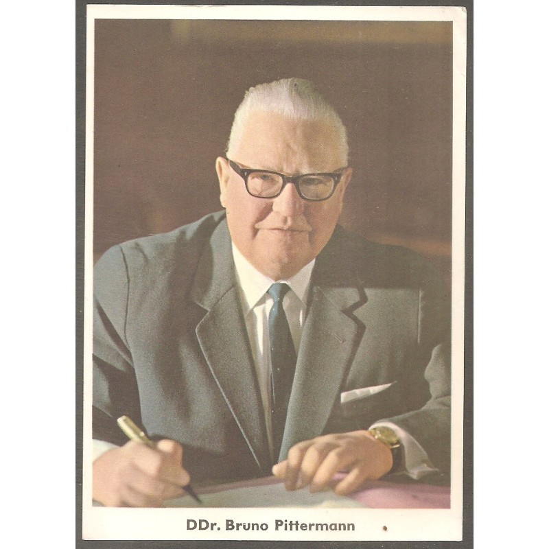 AK - Vizekanzler DDr. Bruno Pittermann AK - Vizekanzler DDr. Bruno Pittermann