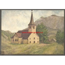 AK - Lackenhof am Ötscher - gemalt von P. Laurenz Mock (NÖ) 