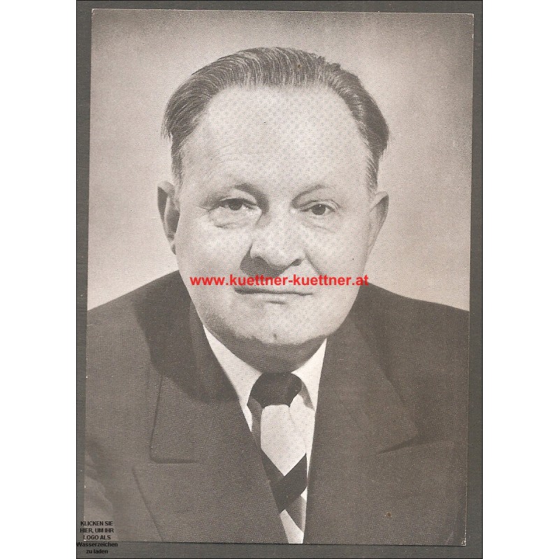 AK - Franz Olah (österr. Innenminister) AK - Franz Olah (österr. Innenminister)