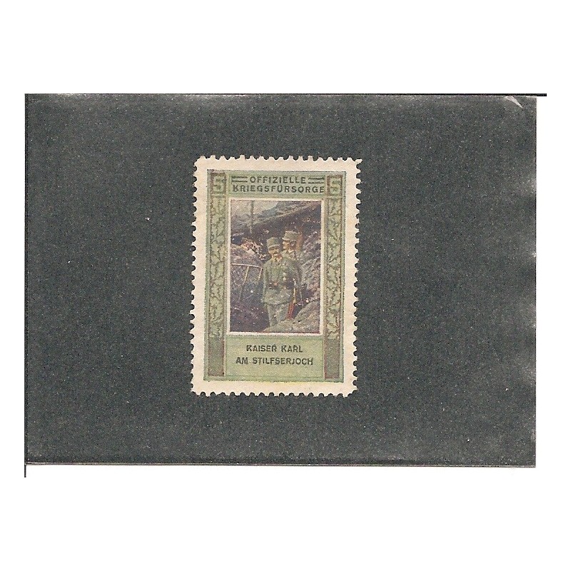 Verschlussmarke - Kaiser Karl am Stilfserjoch | Küttner & Küttner