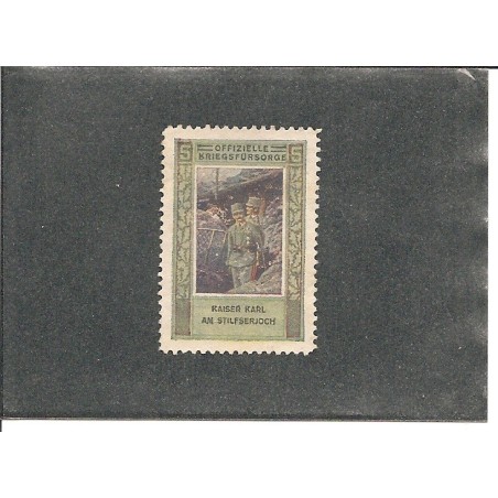 Verschlussmarke - Kaiser Karl am Stilfserjoch | Küttner & Küttner