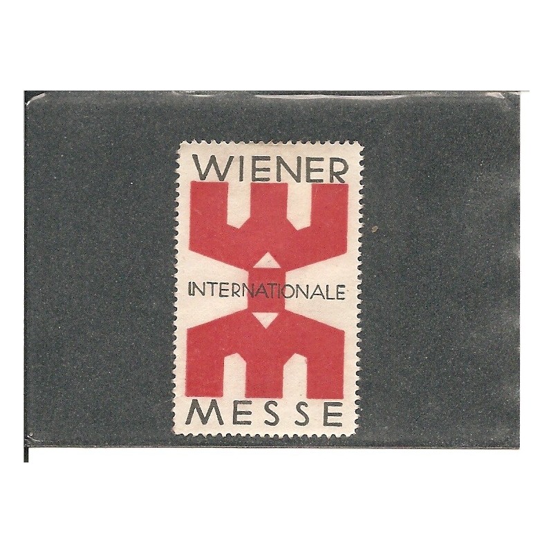 Werbemarke / Reklamemarke - Wiener Internationale Messe
