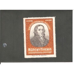 Werbemarke / Reklamemarke - Rühles Tinte - Ernst Moritz Arndt