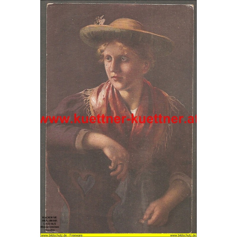 AK - Frau in Tracht - Emma von Mueller AK - Frau in Tracht - Emma von Mueller