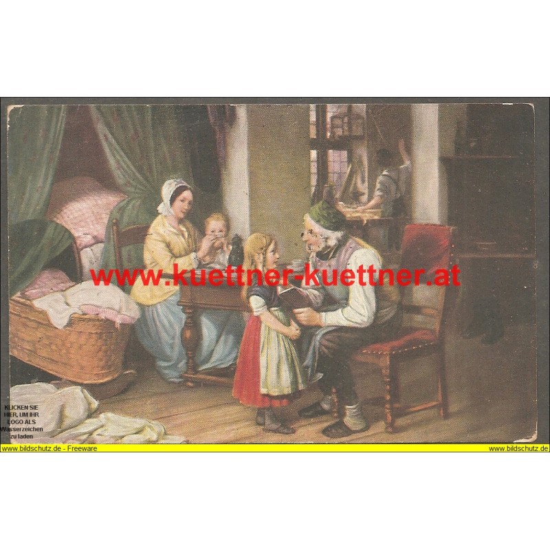 AK - Grossvaters Liebling - F. E. Meyerheim AK - Grossvaters Liebling - F. E. Meyerheim