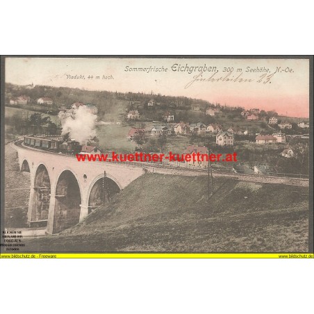 AK - Sommerfrische Eichgraben - Viadukt - 1915
