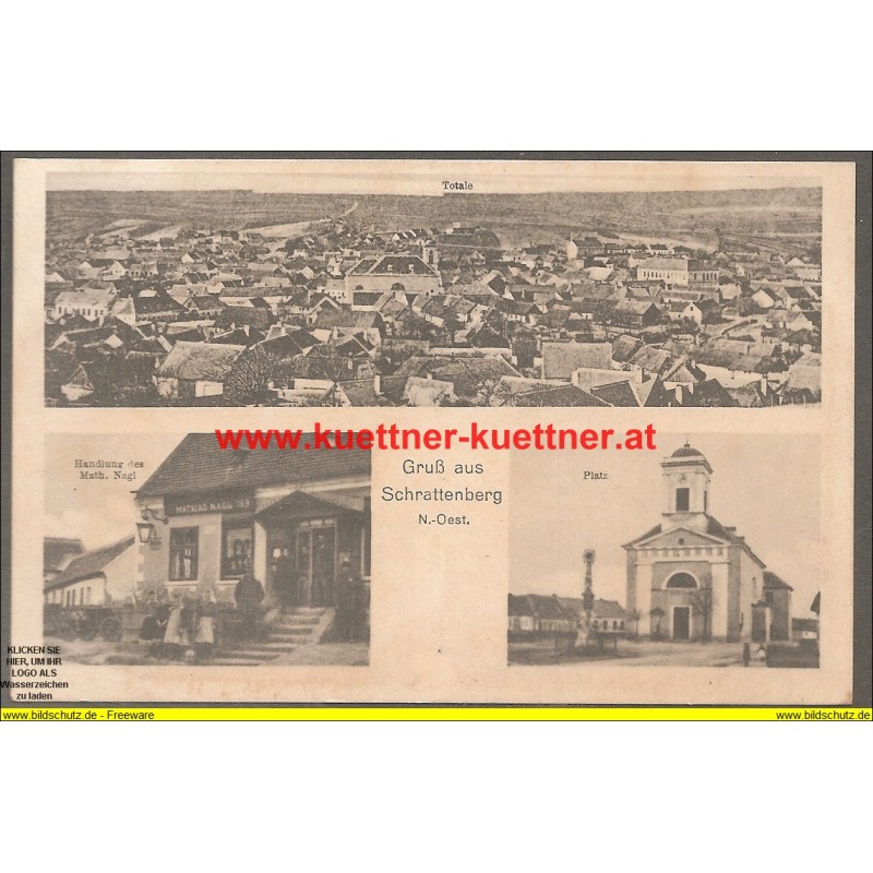 AK - Gruß aus Schrattenberg