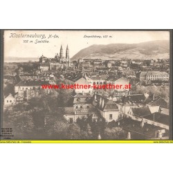 AK - Klosterneuburg mit Leopoldsberg - 1917 (NÖ)