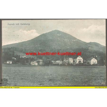 AK - Parsch mit Gaisberg - 1912 (Szbg)