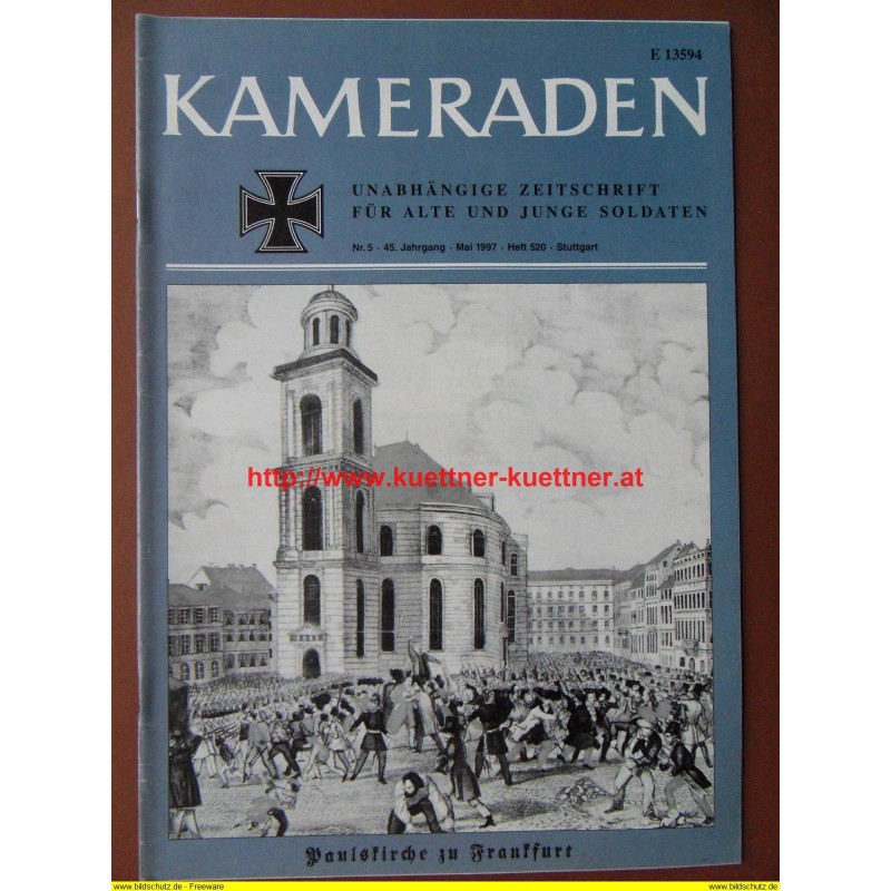 Kameraden - Zeitschrift für alte und junge Soldaten Nr. 5 - 1997 Kameraden - Zeitschrift für alte und junge Soldaten Nr. 5 - 1997