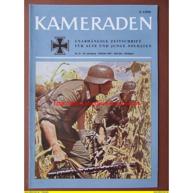 Kameraden - Zeitschrift für alte und junge Soldaten Nr. 10 - 1997 Kameraden - Zeitschrift für alte und junge Soldaten Nr. 10 - 1997