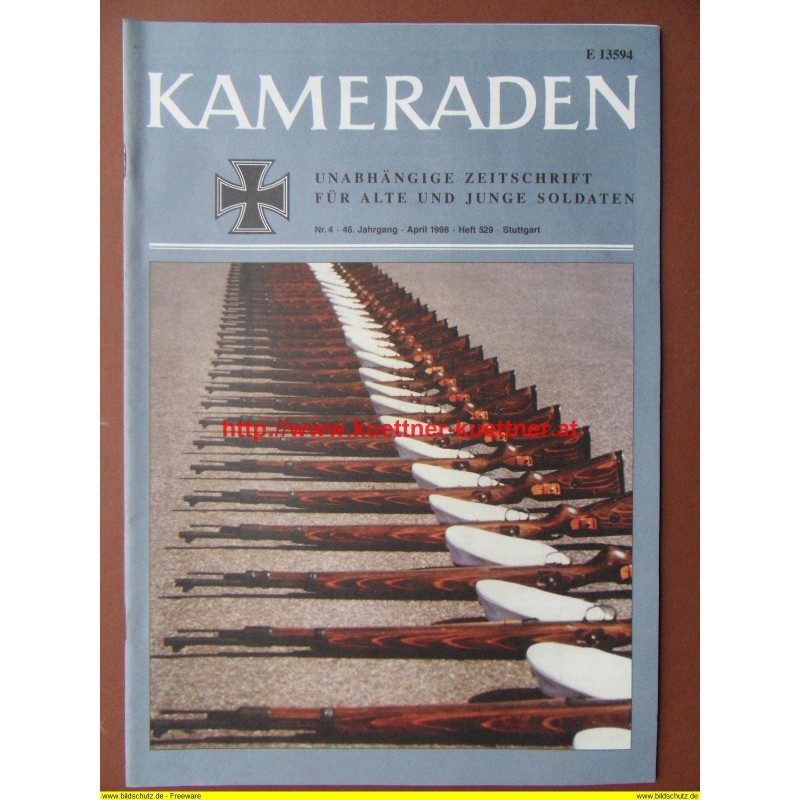 Kameraden - Zeitschrift für alte und junge Soldaten Nr. 4 - 1998 Kameraden - Zeitschrift für alte und junge Soldaten Nr. 4 - 1998