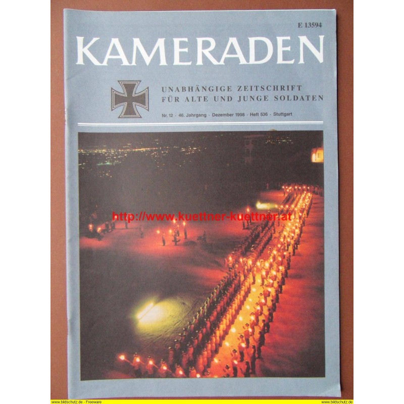 Kameraden - Zeitschrift für alte und junge Soldaten Nr. 12 - 1998 Kameraden - Zeitschrift für alte und junge Soldaten Nr. 12 - 1998