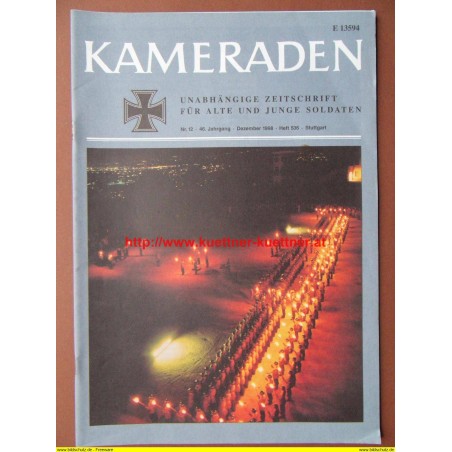 Kameraden - Zeitschrift für alte und junge Soldaten Nr. 12 - 1998