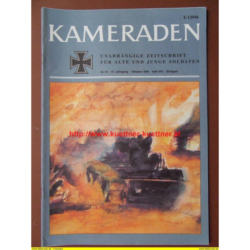 Kameraden - Zeitschrift für alte und junge Soldaten Nr. 10 - 1999 Kameraden - Zeitschrift für alte und junge Soldaten Nr. 10 - 1999