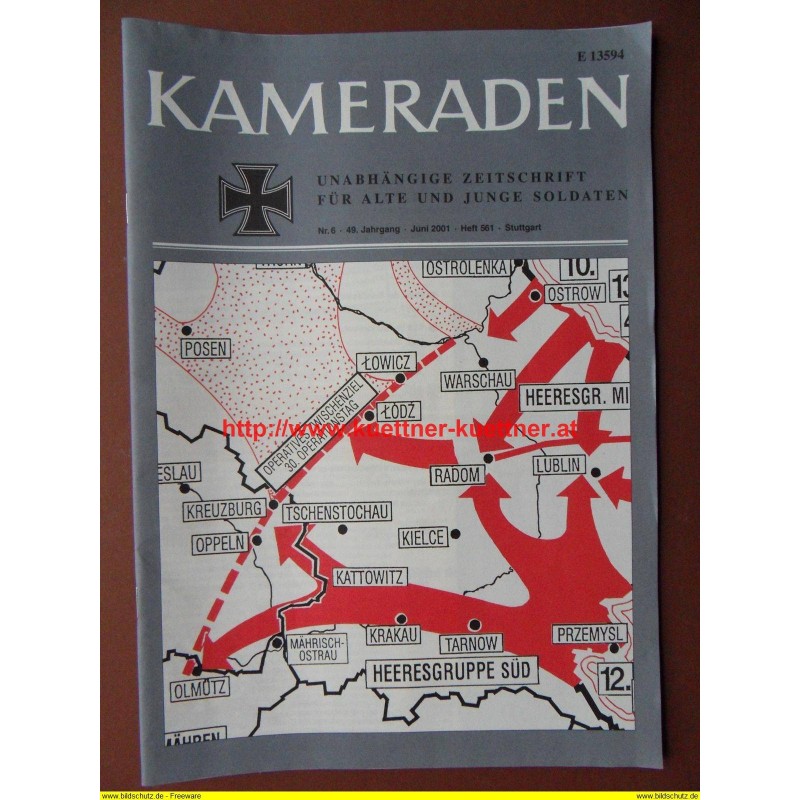 Kameraden - Zeitschrift für alte und junge Soldaten Nr. 6 - 2001 Kameraden - Zeitschrift für alte und junge Soldaten Nr. 6 - 2001