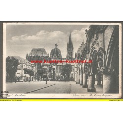 AK - Bad Aachen - Dom mit Rathausbogen - 1940 (NW)