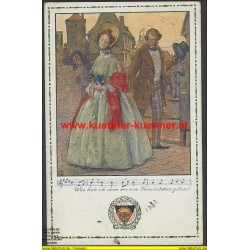 AK - Deutscher Schulverein - Deutsche Lieder Nr. 1 - Karte Nr. 40