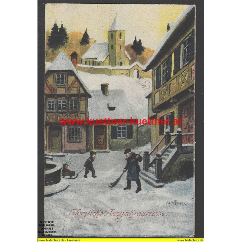 AK - Herzliche Neujahrsgrüsse! AK - Herzliche Neujahrsgrüsse!