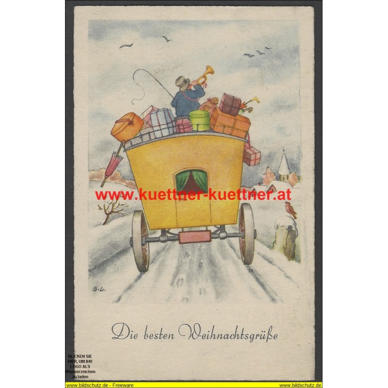 AK - Die besten Weihnachtsgrüße (1940) AK - Die besten Weihnachtsgrüße (1940)