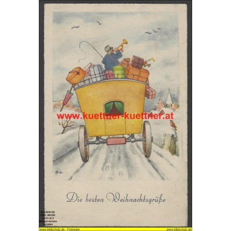 AK - Die besten Weihnachtsgrüße (1940)