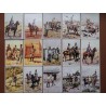 Mappe mit 15 Ansichtskarten - Kavallerie