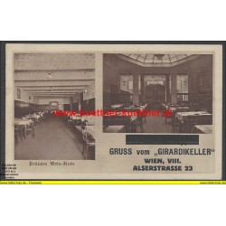 AK - Wien, VIII. - Gruss vom Girardikeller