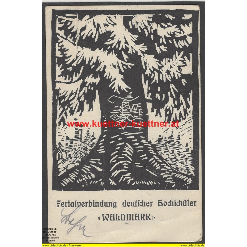 AK - Ferialverbindung deutscher Hochschüler (Waldmark) AK - Ferialverbindung deutscher Hochschüler (Waldmark)