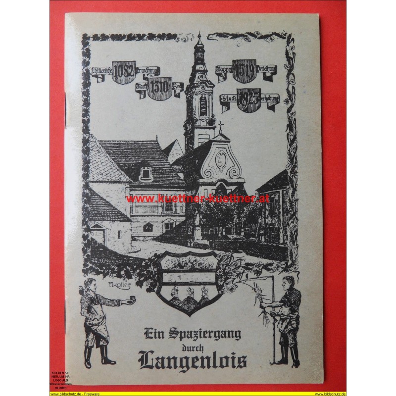 Kleiner Stadtführer - Ein Spaziergang durch Langenlois (1981) Kleiner Stadtführer - Ein Spaziergang durch Langenlois (1981)