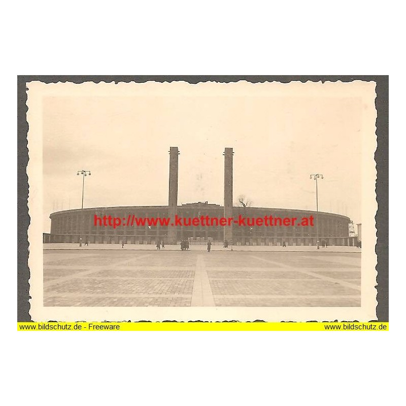 Foto II WK - Olympia Station Berlin 1940 (6cm x 9cm)