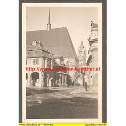 Foto II WK - Dessau Schlossplatz 1940 (9cm x 6cm)