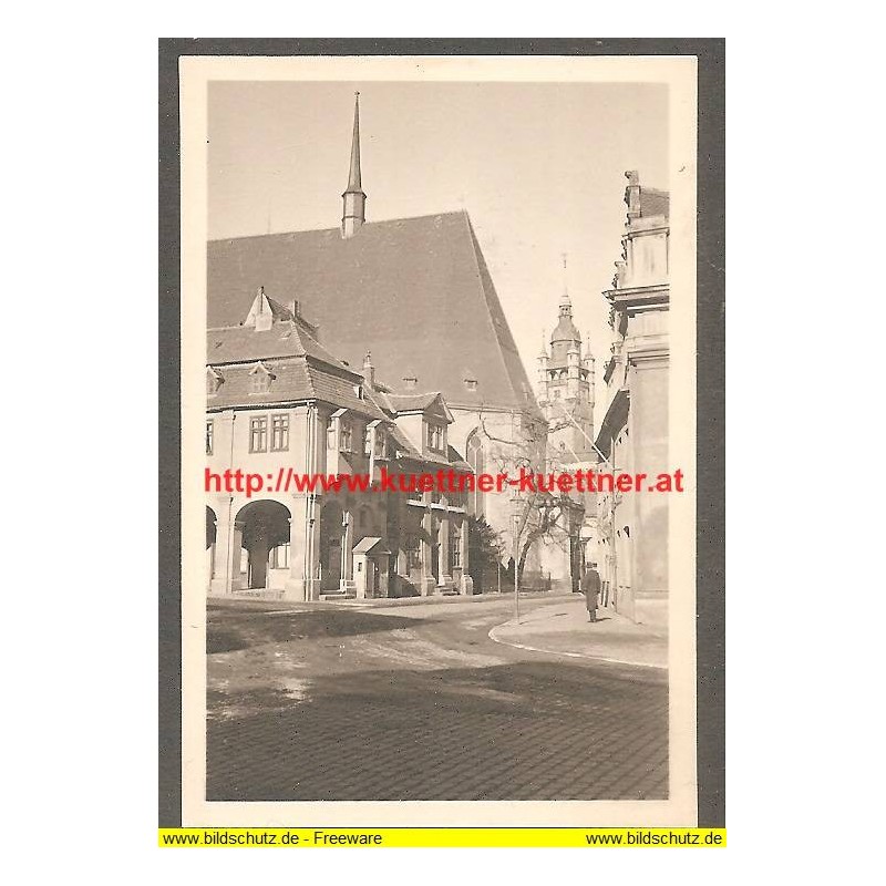 Foto II WK - Dessau Schlossplatz 1940