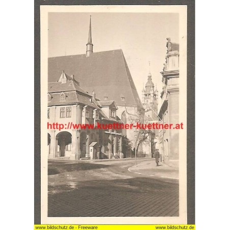 Foto II WK - Dessau Schlossplatz 1940