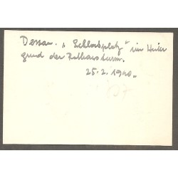 Foto II WK - Dessau Schlossplatz 1940
