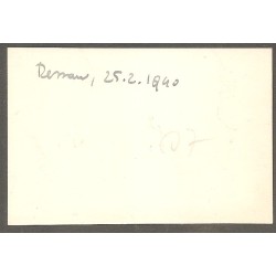 Foto II WK - Dessau Gaststätte 1940
