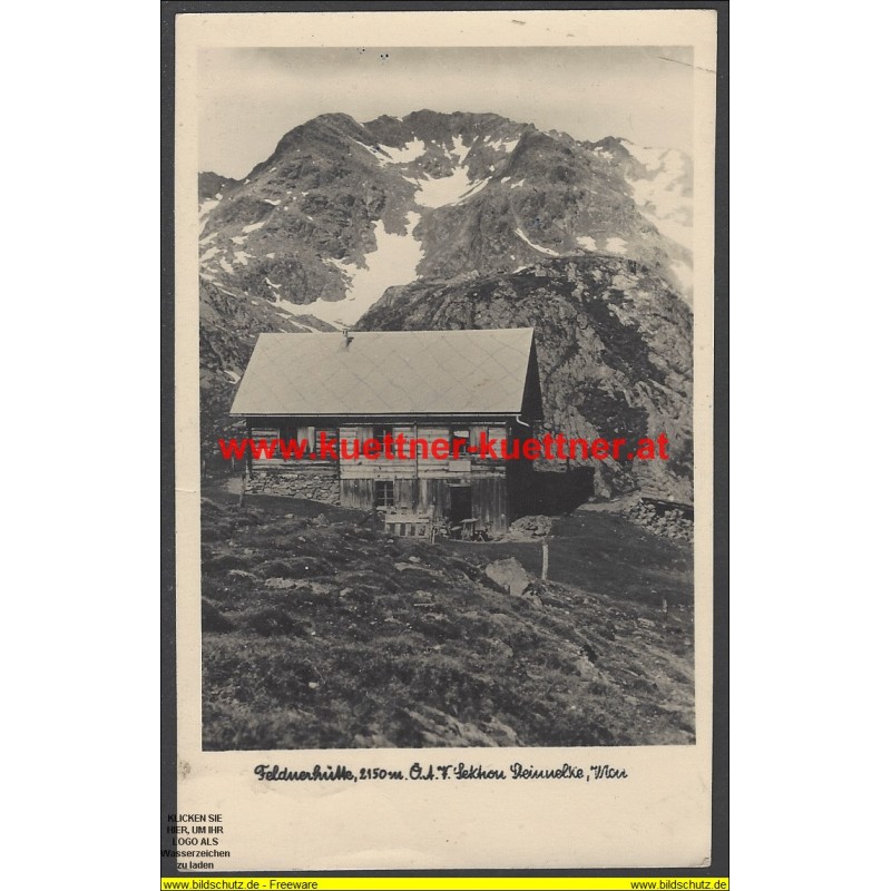AK - Feldnerhütte in der Kreuzeckgruppe AK - Feldnerhütte in der Kreuzeckgruppe