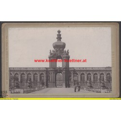 Kabinettformat - Dresden - Süd Zwingereingang - 1888 (SN)